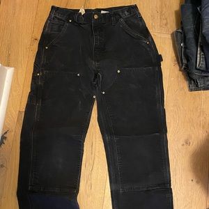 Carhartt dungaree double duck knee work pant B01